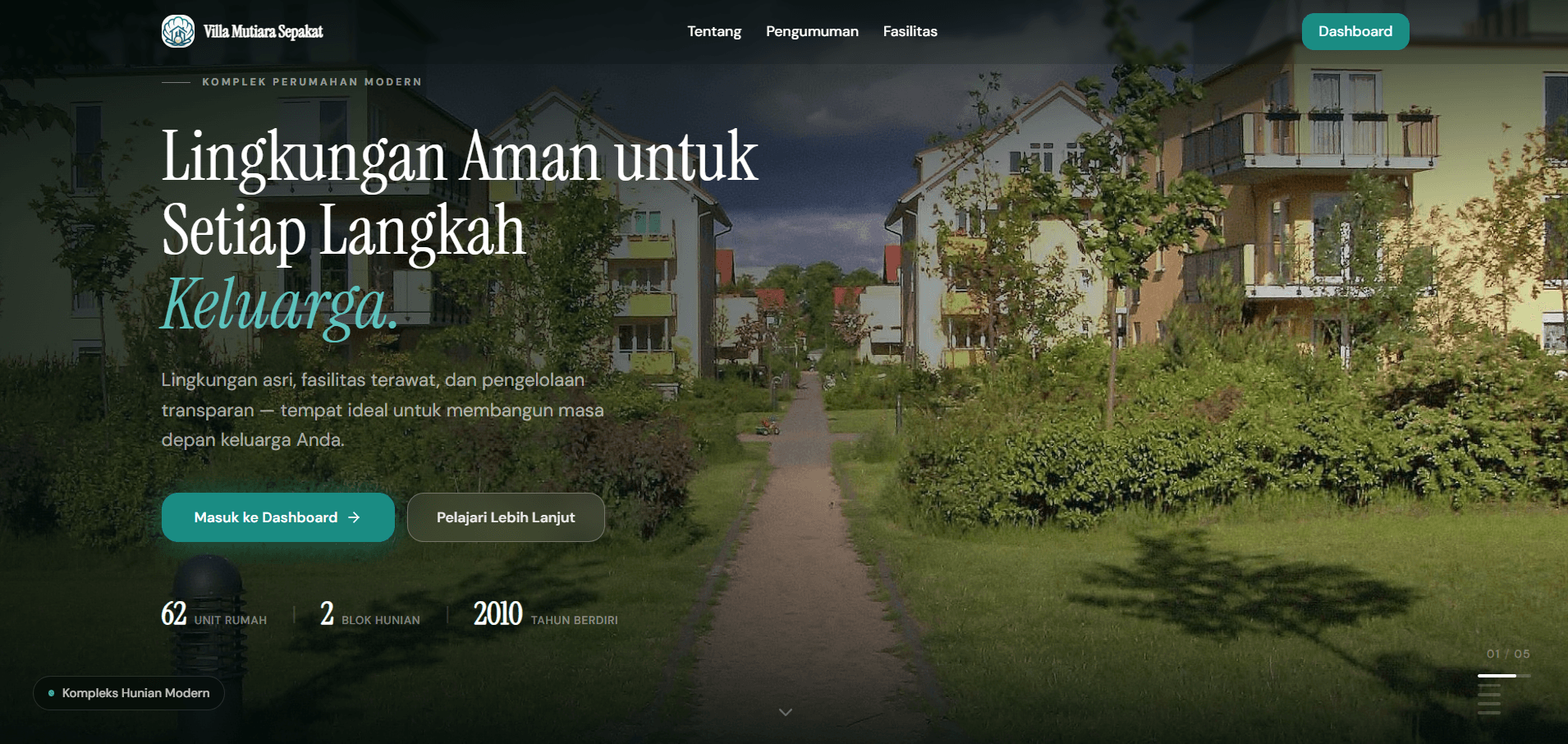 Villa Mutiara Sepakat Financial Management System (SiKas) - Gambar 1