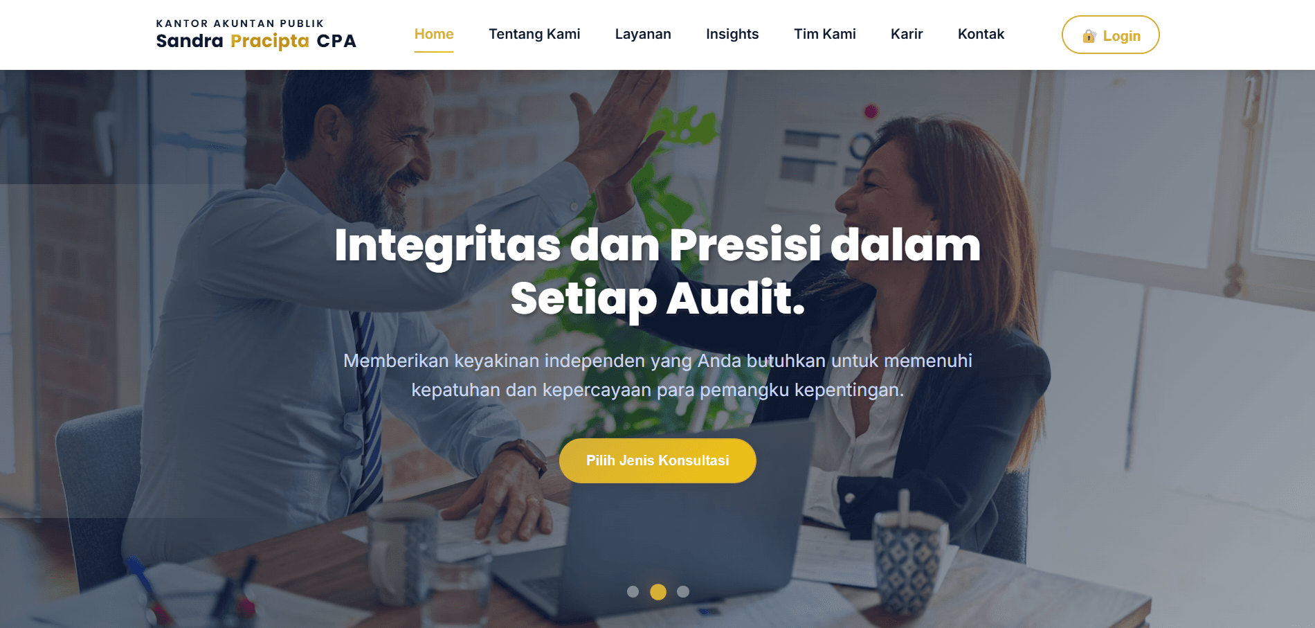 SMM KAP Sandra Pracipta - Enterprise Resource Planning for Public Accounting Firm - Gambar 1